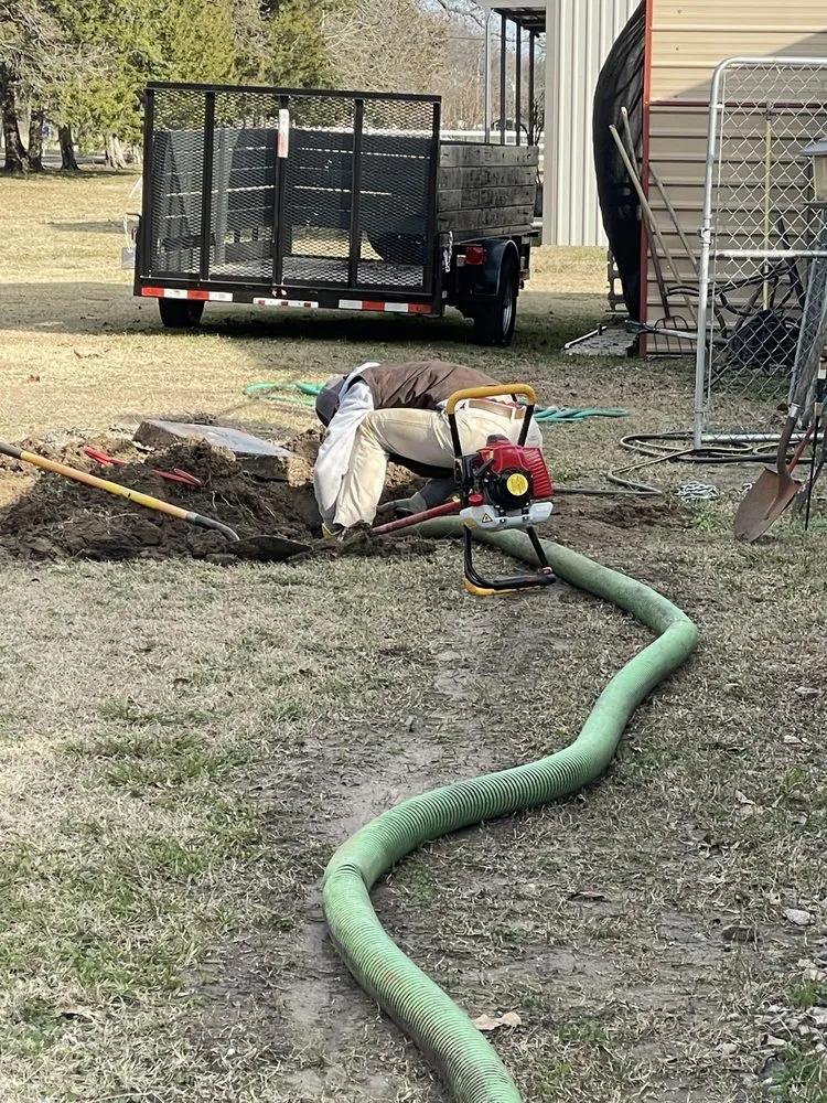 Expert drain cleaning service in Mannsville, OK - Red River Plumbing & Septic