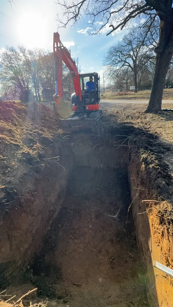 Emergency pipe repair for homes in Mannsville, OK by Red River Plumbing & Septic