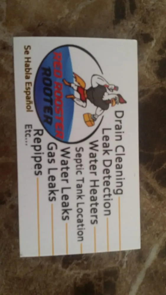 Slide of Red Rooster Rooter