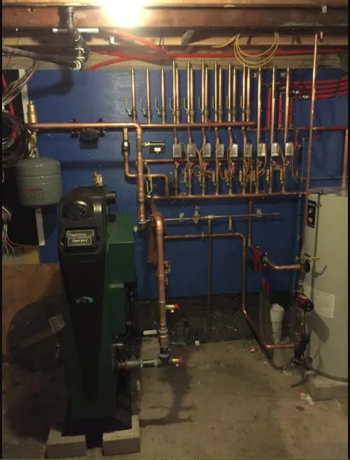 Slide of Red Van Plumbing & Heating