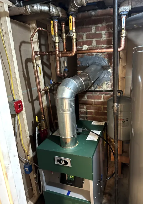 Slide of Red Van Plumbing & Heating