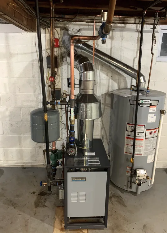 Slide of Red Van Plumbing & Heating