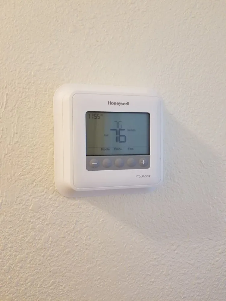 Slide of Red White & Blue HVAC and Plumbing