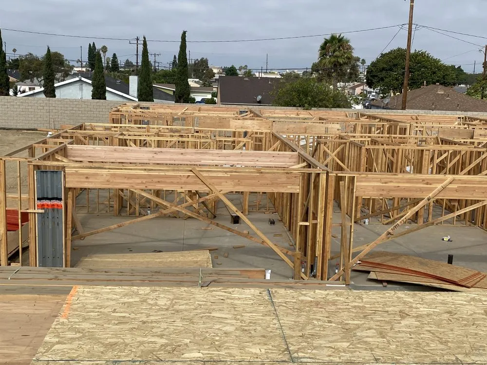 Slide of Red Wood Construction