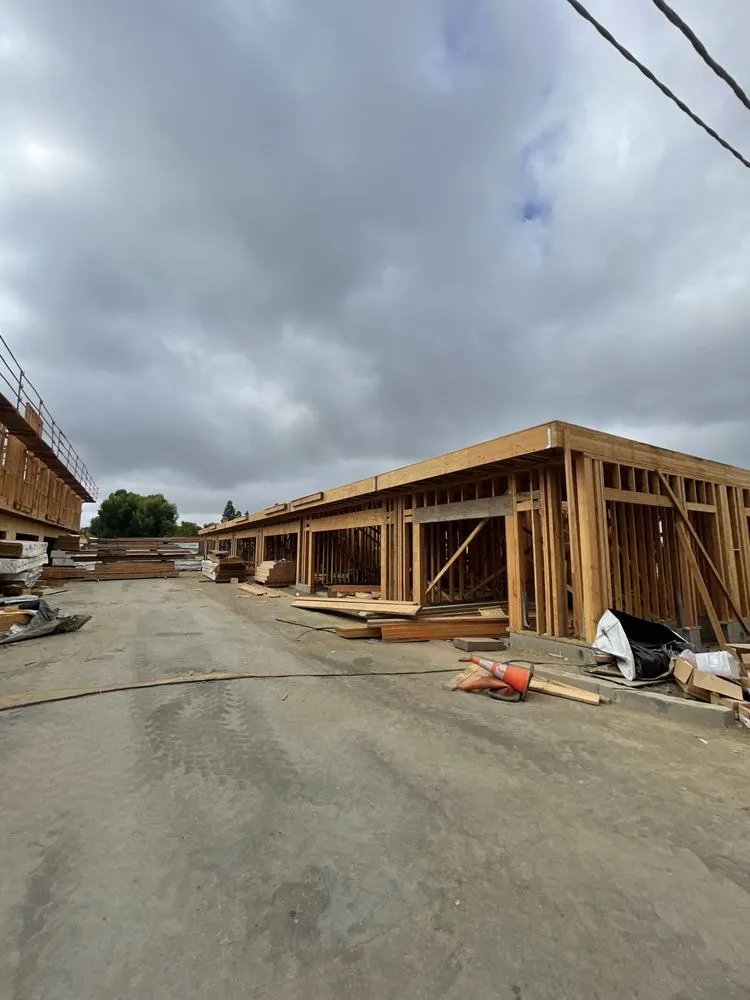 Slide of Red Wood Construction