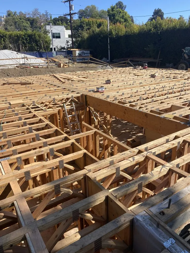 Slide of Red Wood Construction