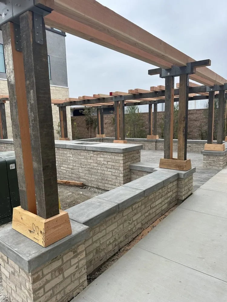 Slide of Red Wood Construction