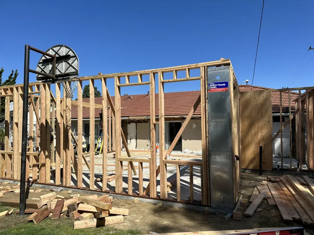 Slide of Red Wood Construction