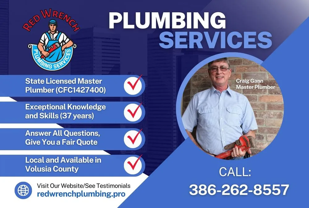 Slide of Red Wrench Plumbing