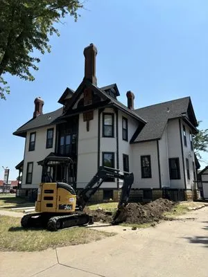 Redline Excavation & Service Logo