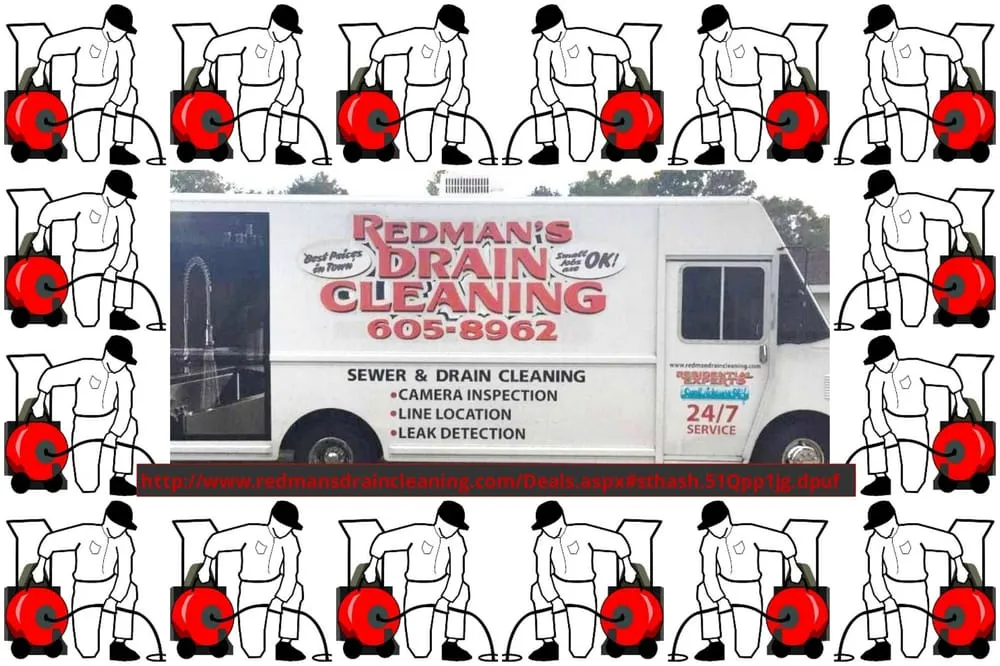 Slide of Redman's Drain Cleaning