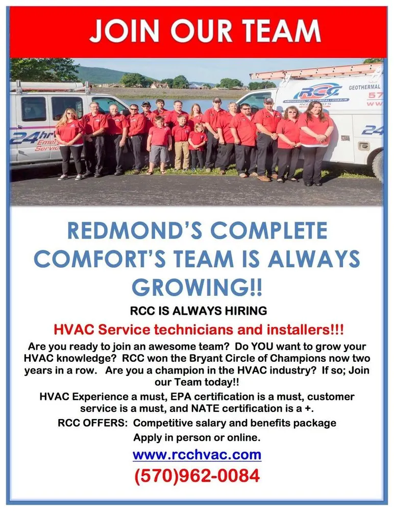 Professional water heater service service in Lock Haven, PA - Redmond's Complete Comfort