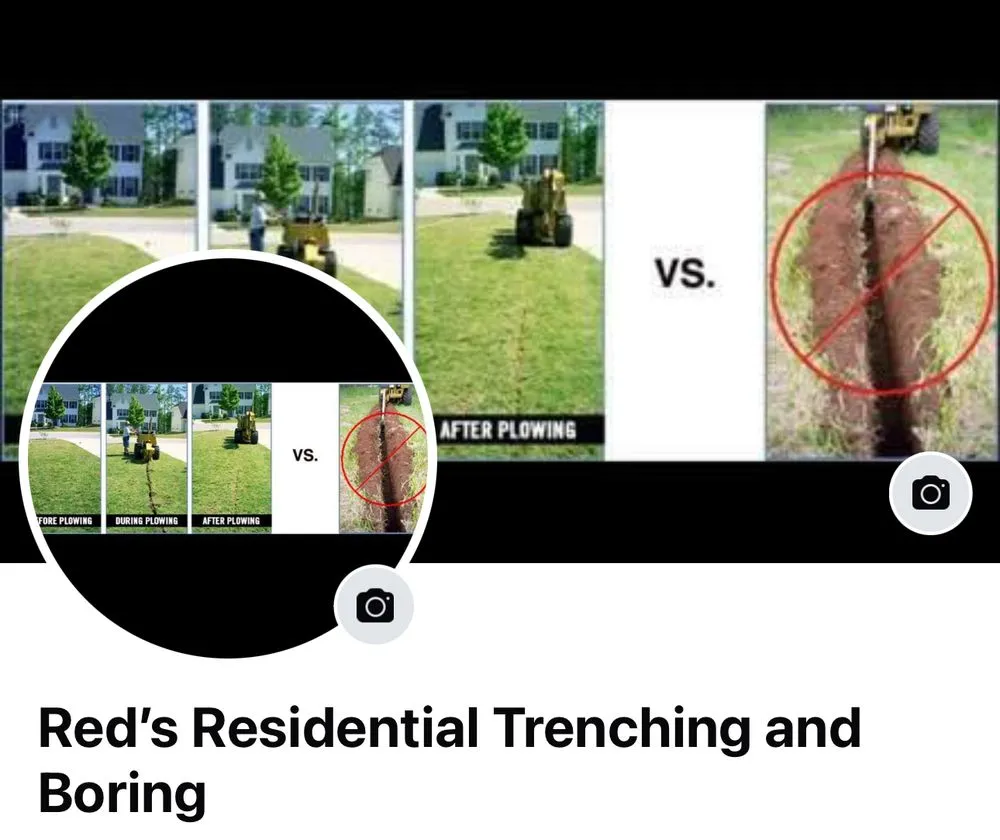 Slide of Red’s Residential Trenching and Boring