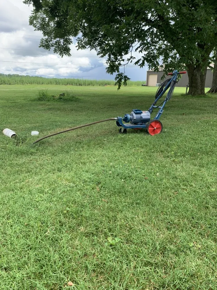 Slide of Red's Sewer Service