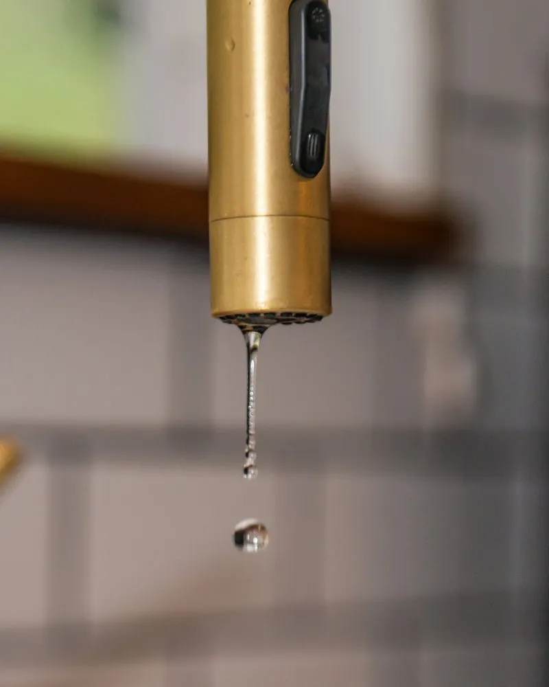 Slide of Redwood Pipe and Drain