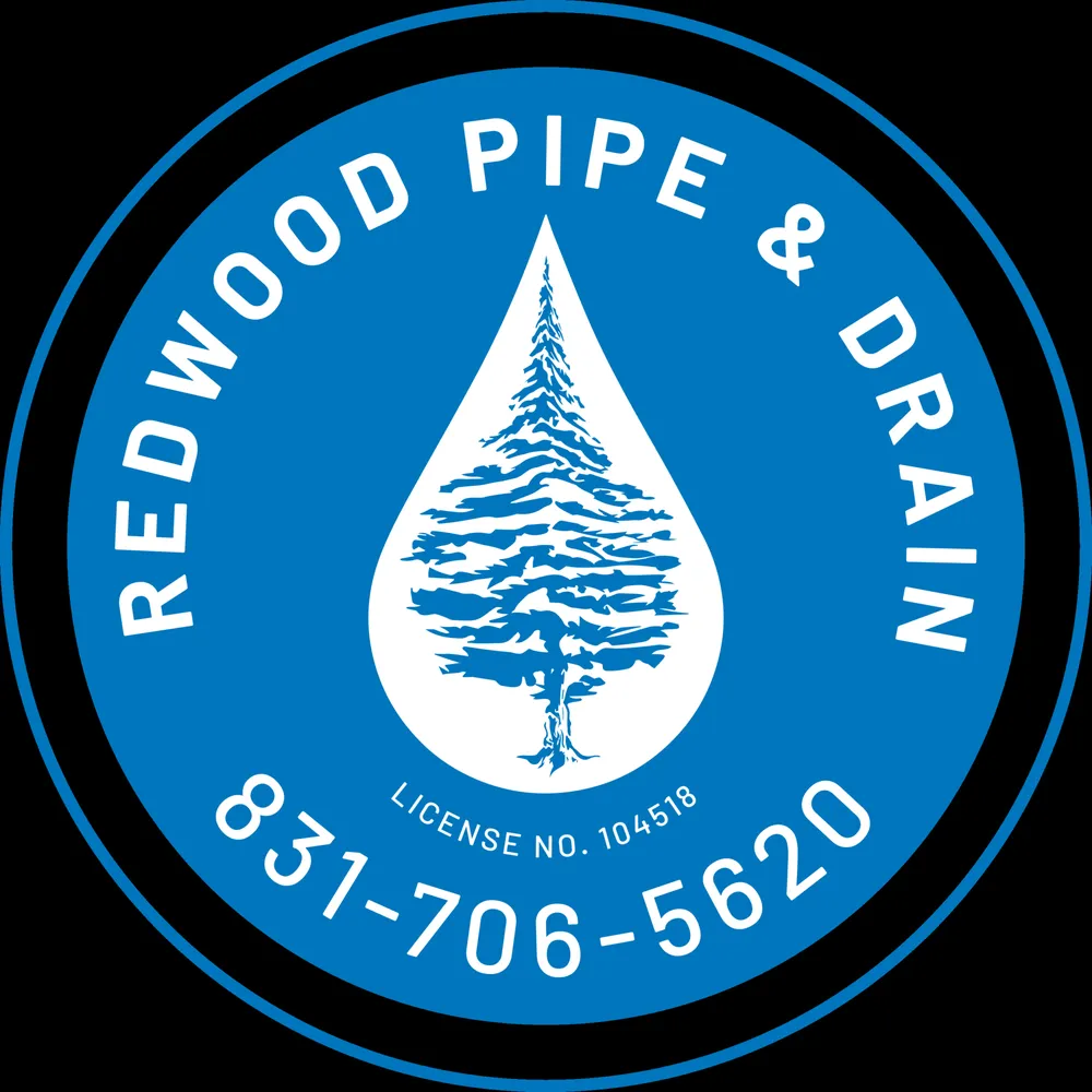 Slide of Redwood Pipe and Drain