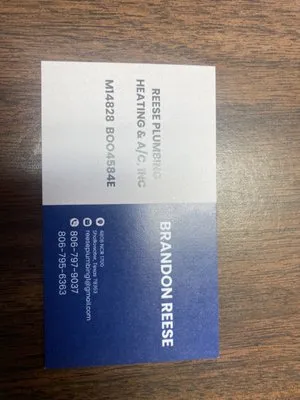 Reese Plumbing HTG & A/C