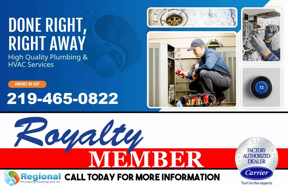 Slide of Regional Plumbing Heating & Air