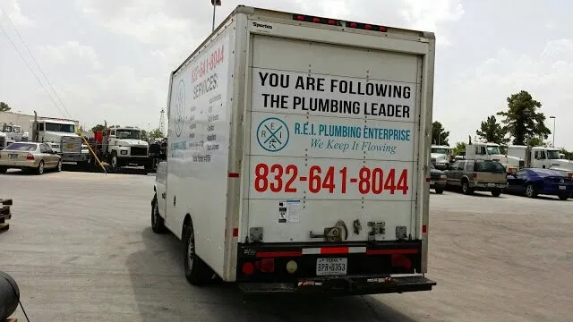 Slide of R.E.I. Plumbing