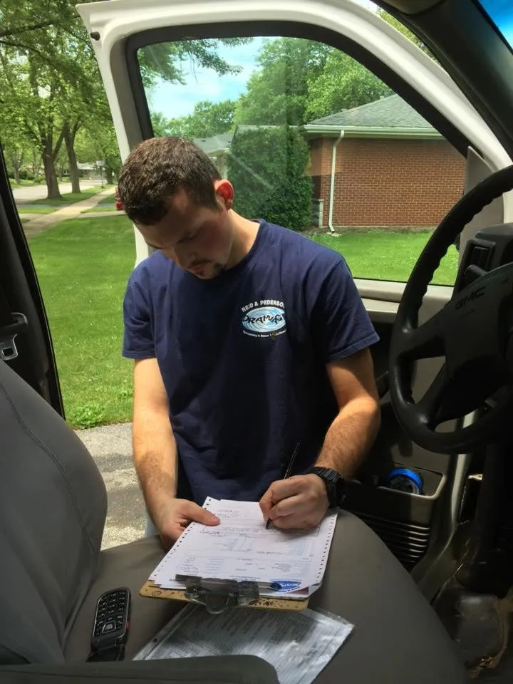 Slide of Reid & Pederson Drainage