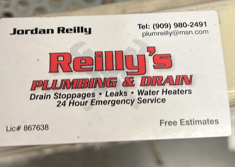 Slide of Reilly's Plumbing