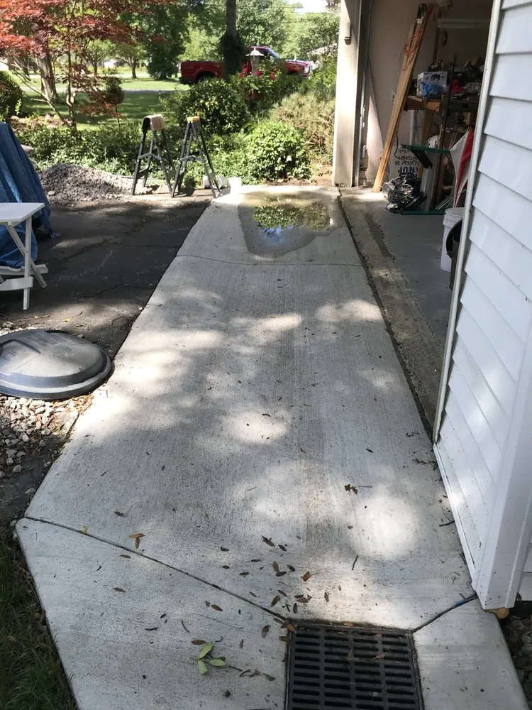 Slide of Reliable Basement and Drain