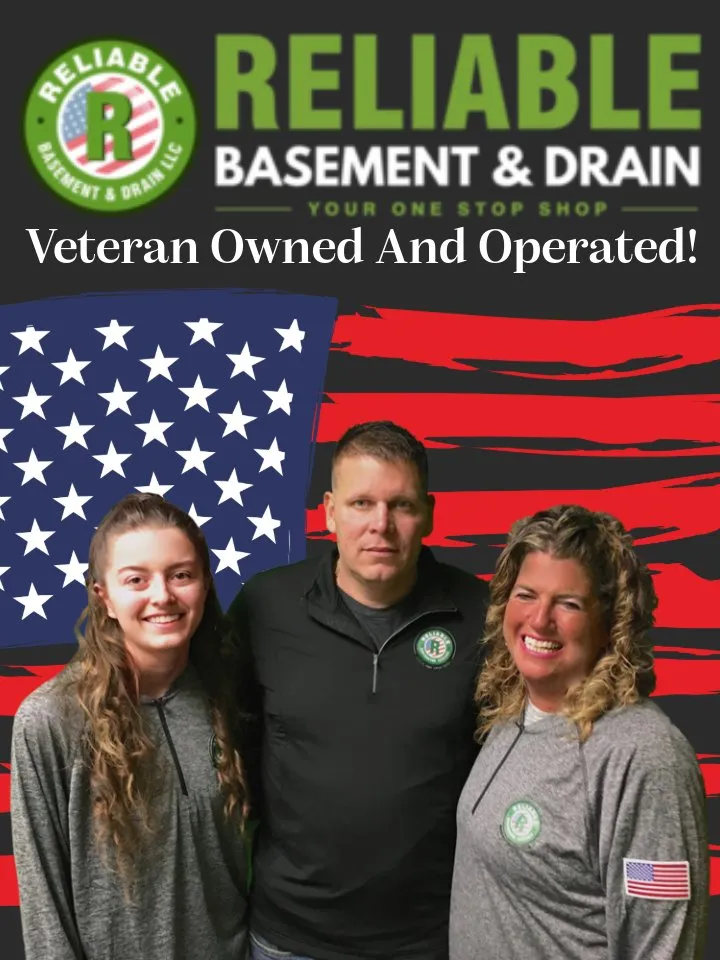 Slide of Reliable Basement and Drain