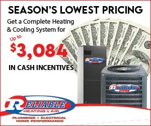 Slide of Reliable Heating & Air, Plumbing and Electrical - Fayetteville