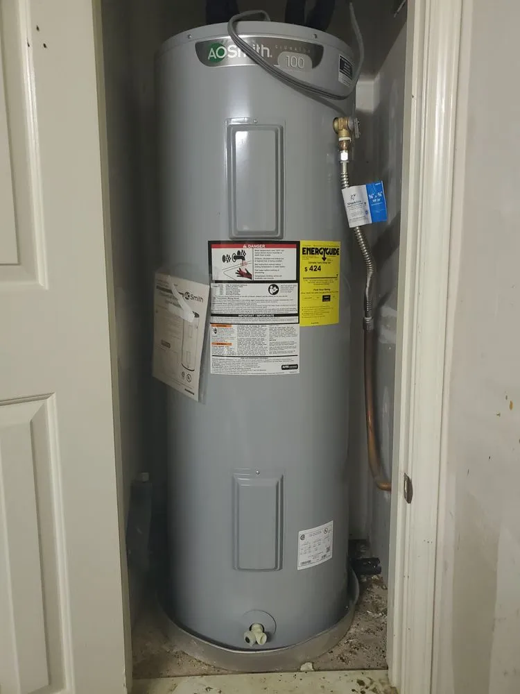 Slide of Reliable Hot Water Tank services