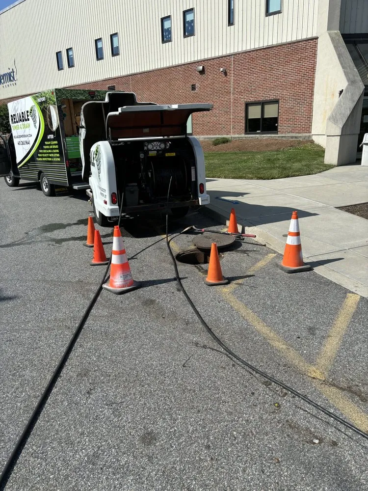 Slide of Reliable Sewer and Drain