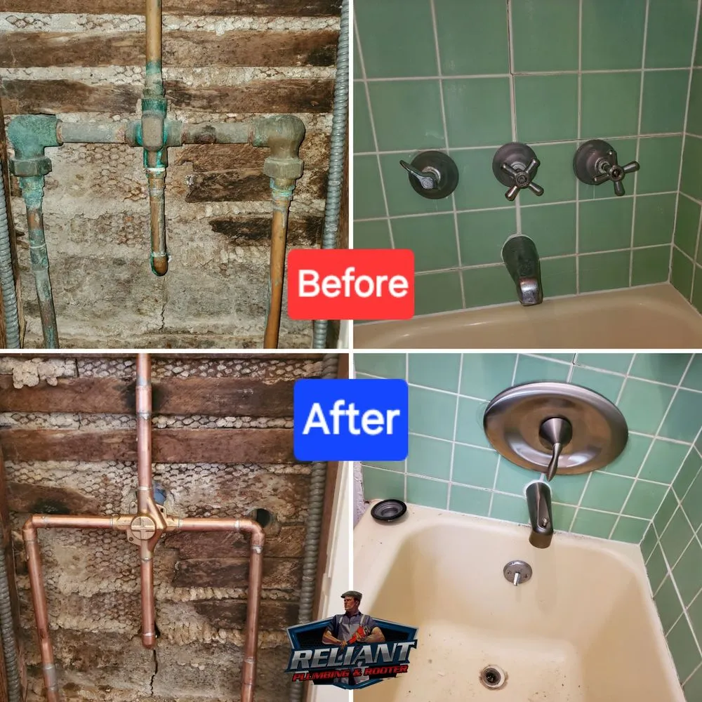 Slide of Reliant Plumbing & Rooter