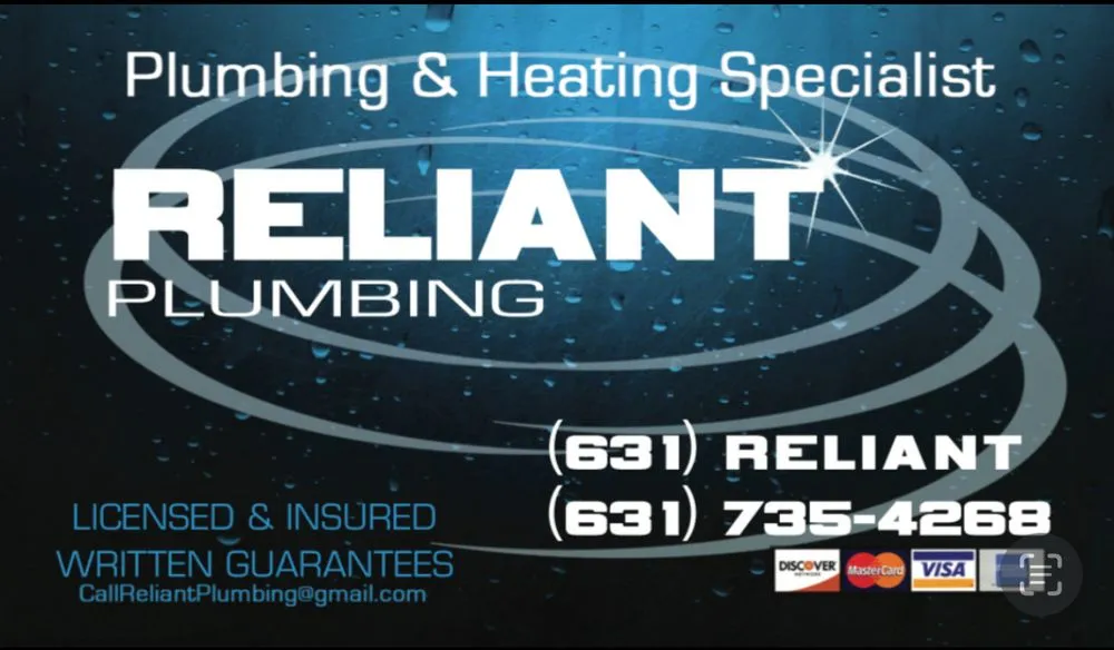 Slide of Reliant Plumbing