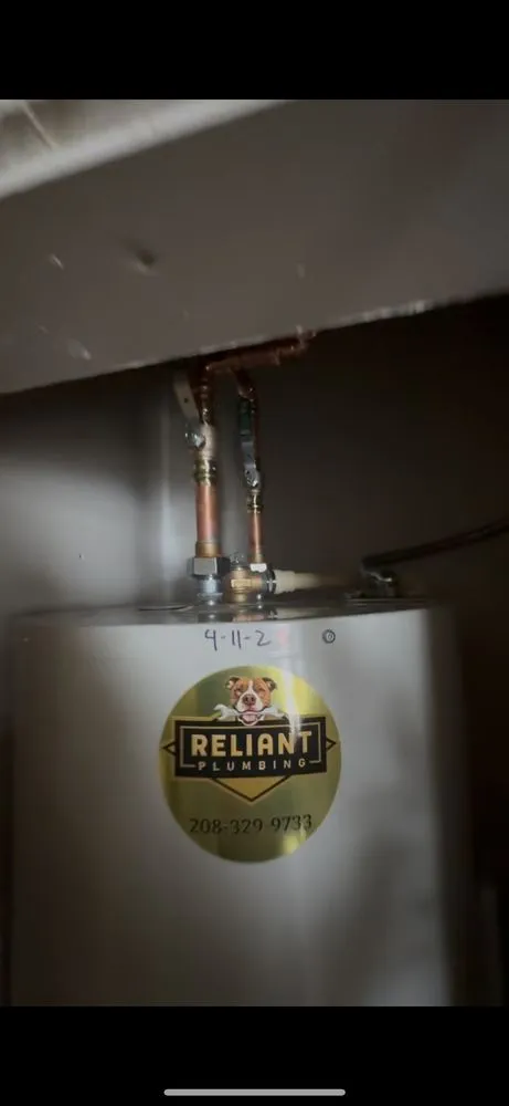 Slide of Reliant Plumbing