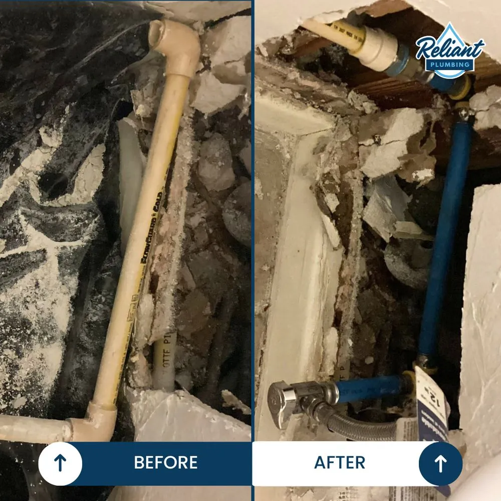 Slide of Reliant Plumbing