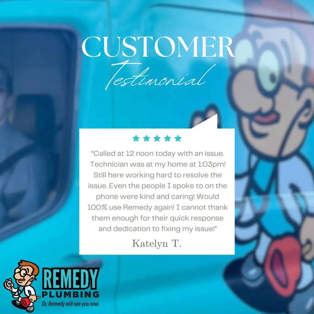Slide of Remedy Plumbing