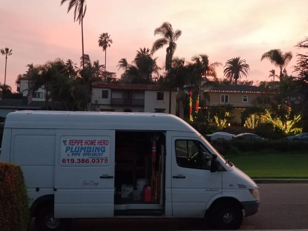 Professional plumbing repair experts serving San Diego, CA - Repipe Home Hero