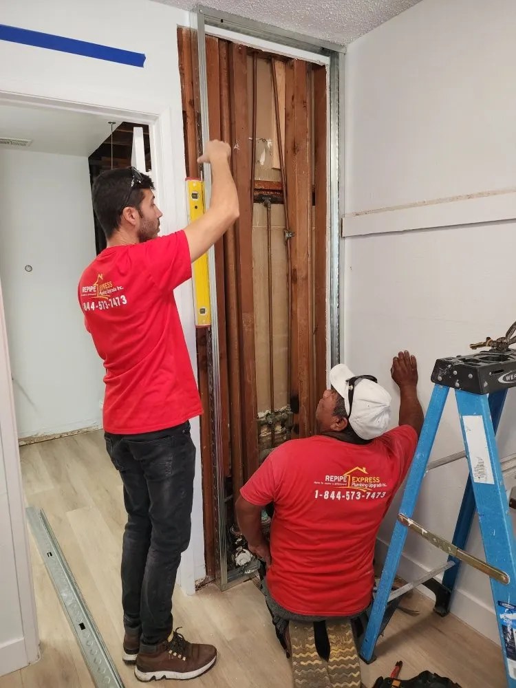 Slide of Repipe Plumbing Upgrade