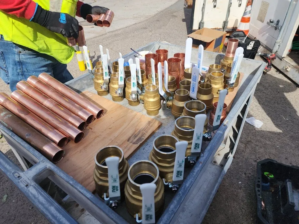 Slide of Repipe Plumbing Upgrade