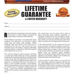 Slide of Repipe Specialists - Conroe