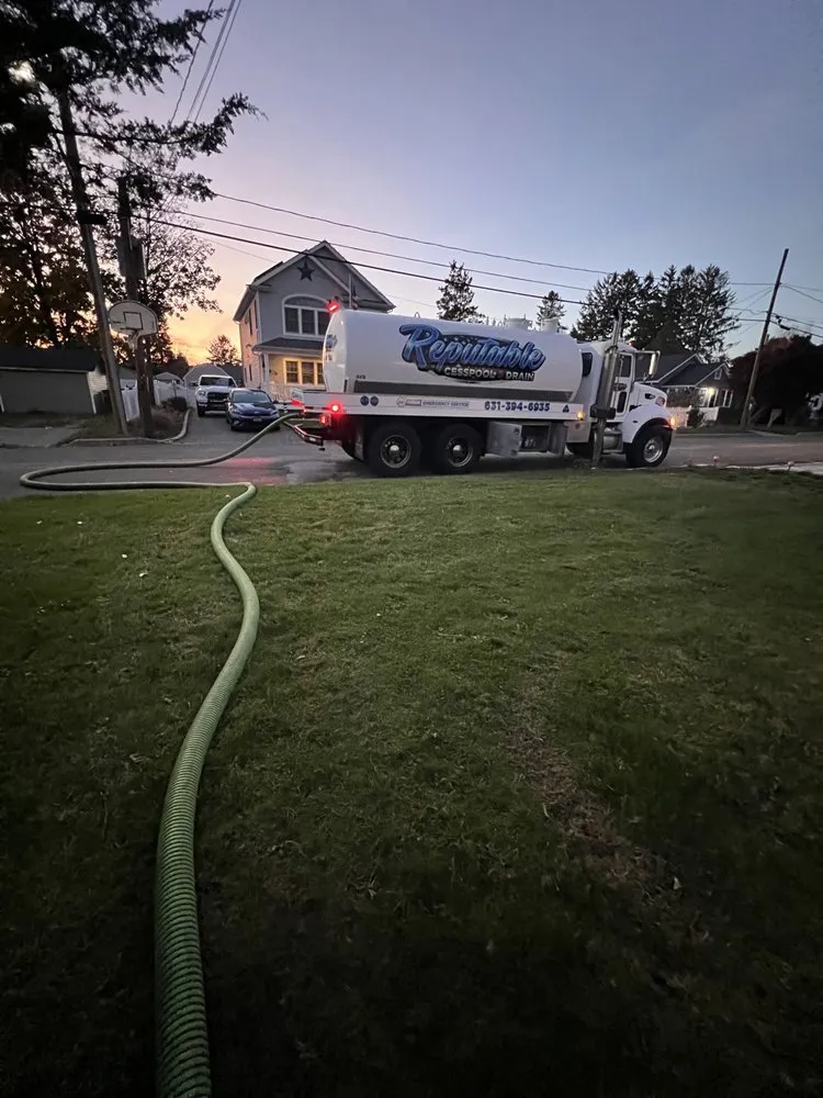 Slide of Reputable Cesspool & Drain