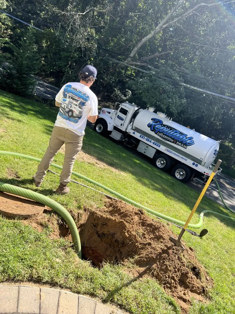 Slide of Reputable Cesspool & Drain