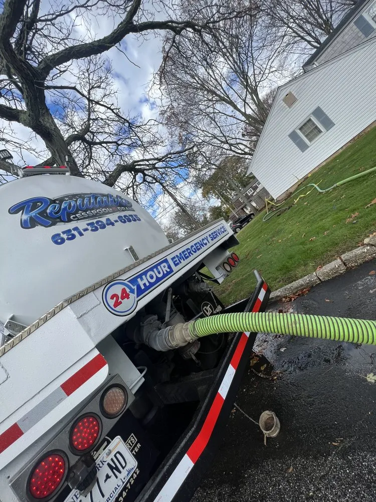 Slide of Reputable Cesspool & Drain