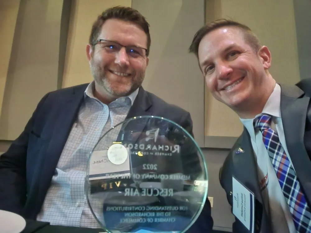 Slide of Rescue Air and Plumbing