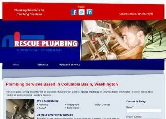 Slide of Rescue Plumbing