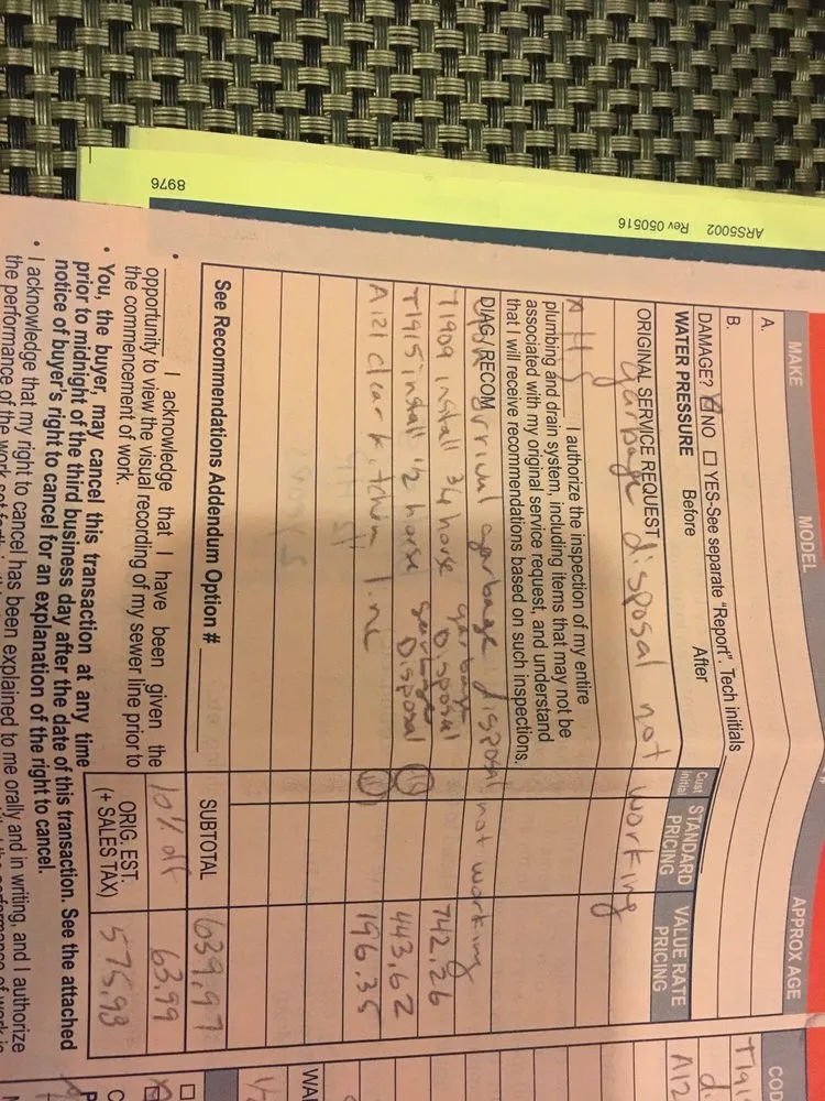 Slide of Rescue Rooter