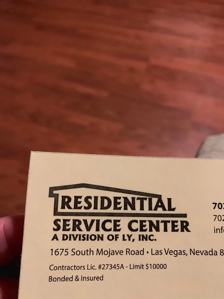 Slide of Residental Service Center