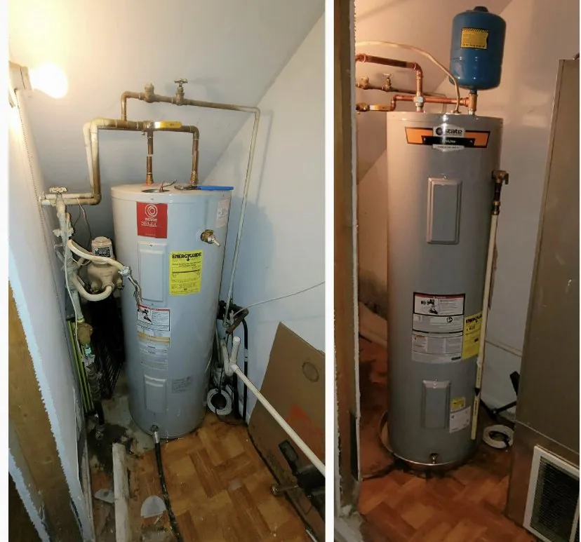 Slide of Residential drain cleaning and Plumbing