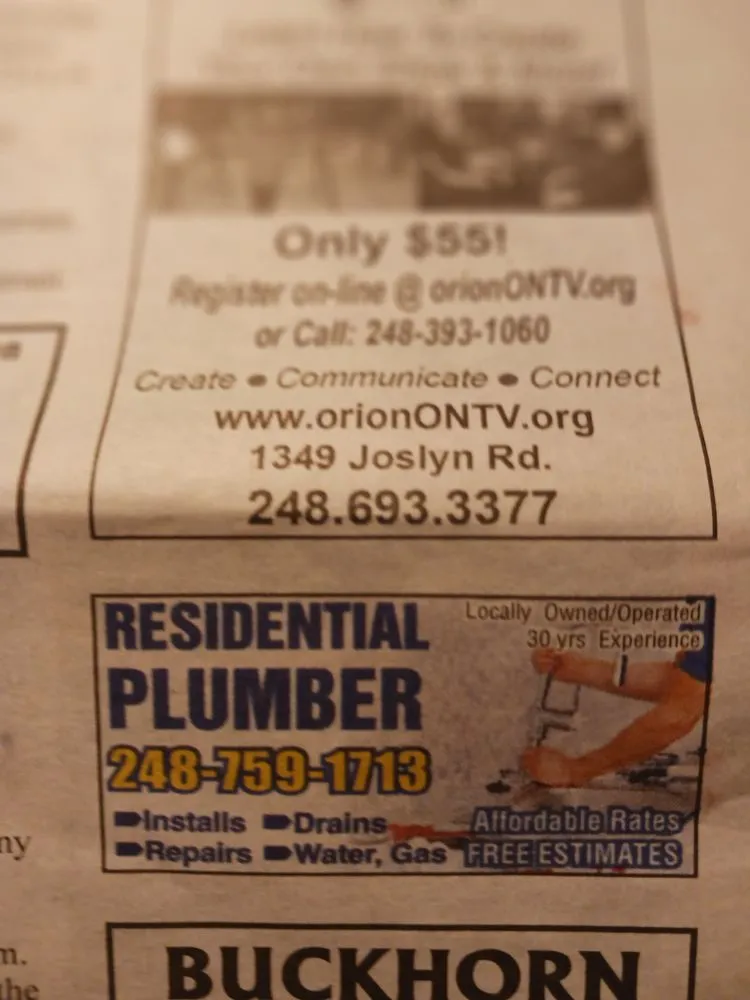 Slide of Residential plumber