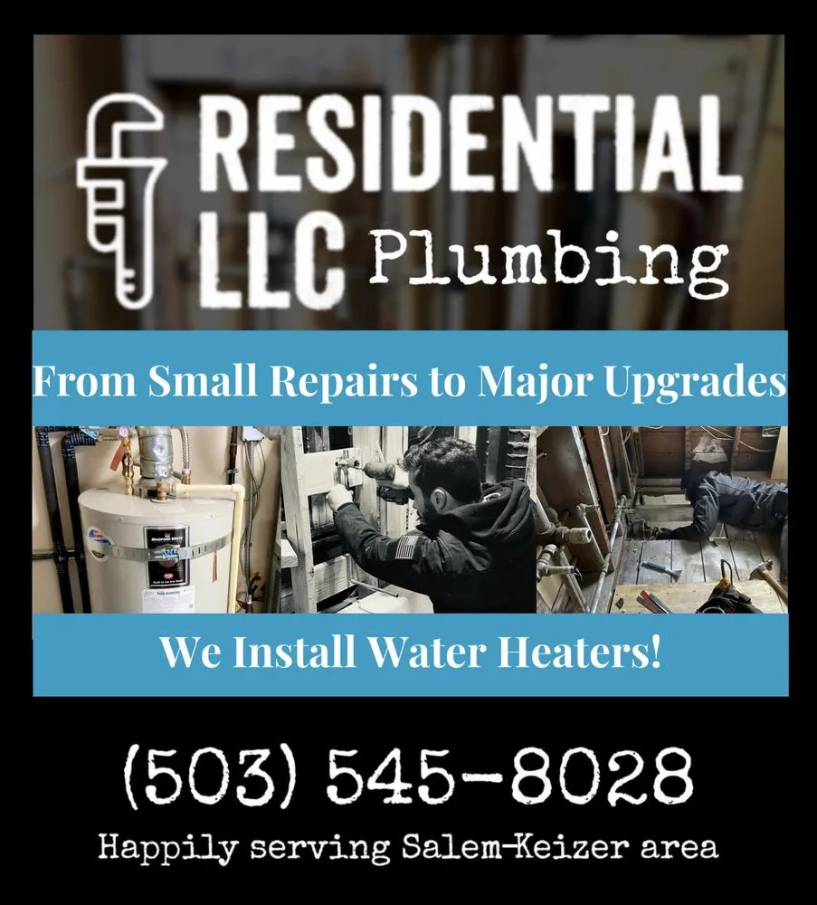Slide of Residential Plumbing Service