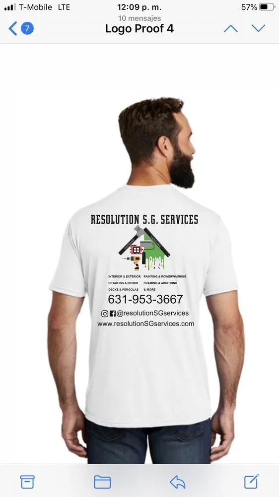 Slide of Resolution S. G Services Corp